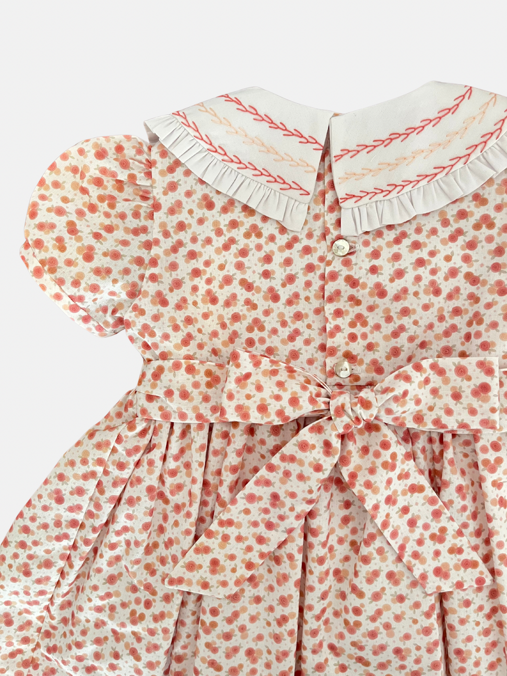 Vestido Laura en rosas