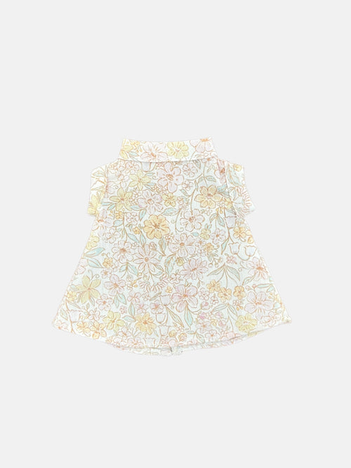 Vestido Bunny flores pastel