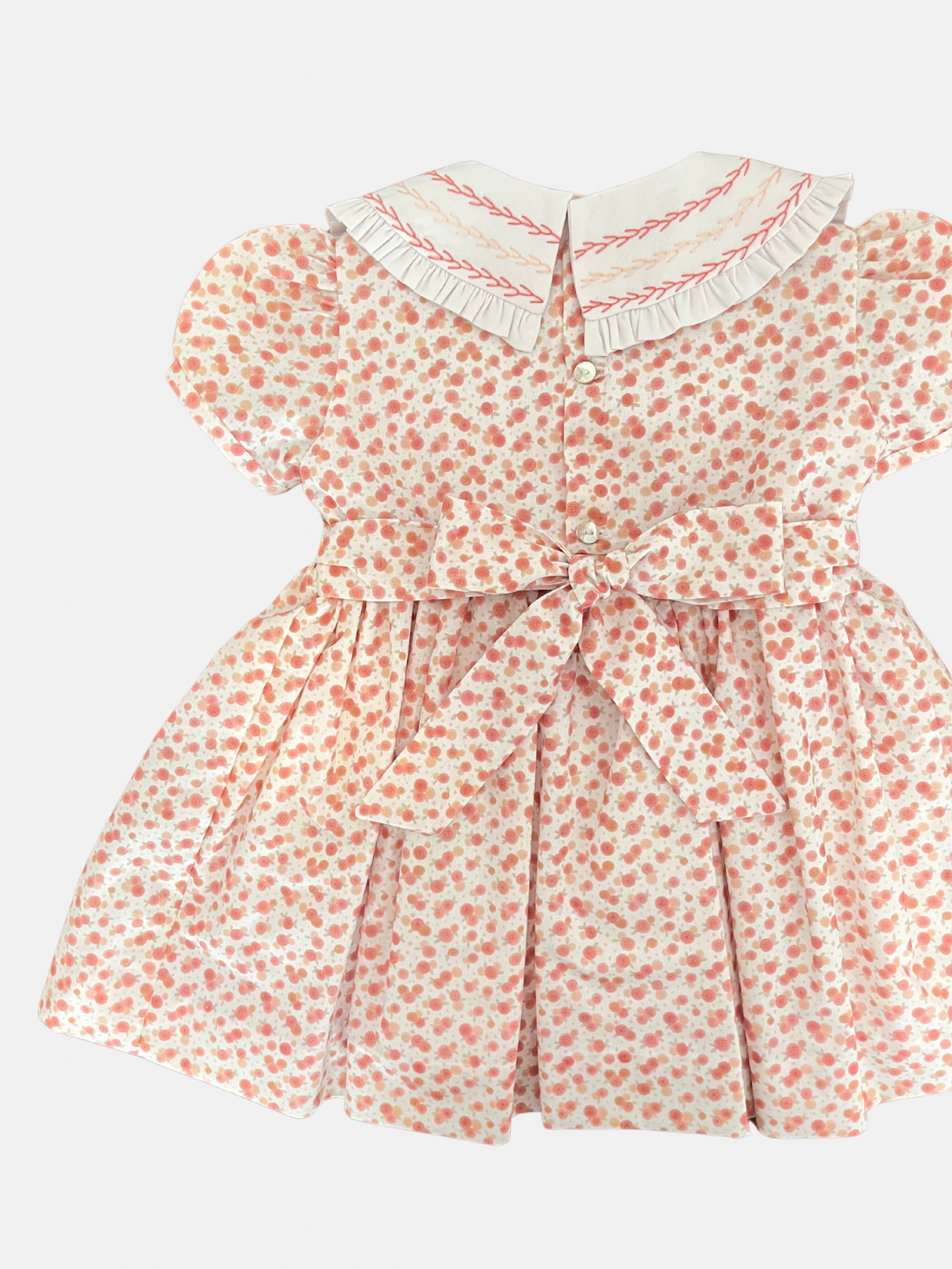 Vestido Laura en rosas