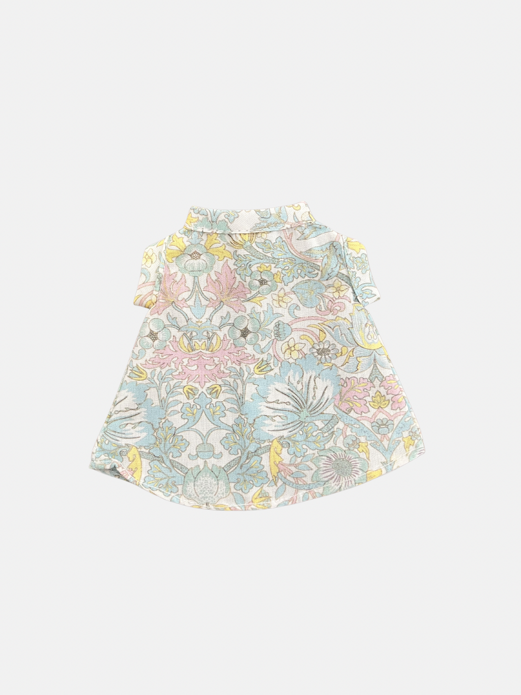 Vestido Bunny flores turquesa
