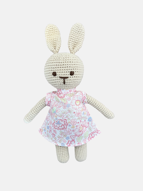 Bunny con vestido de flores