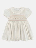 Vestido Ana en flores beige 2T