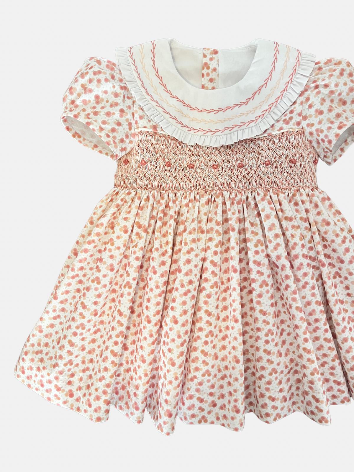 Vestido Laura en rosas