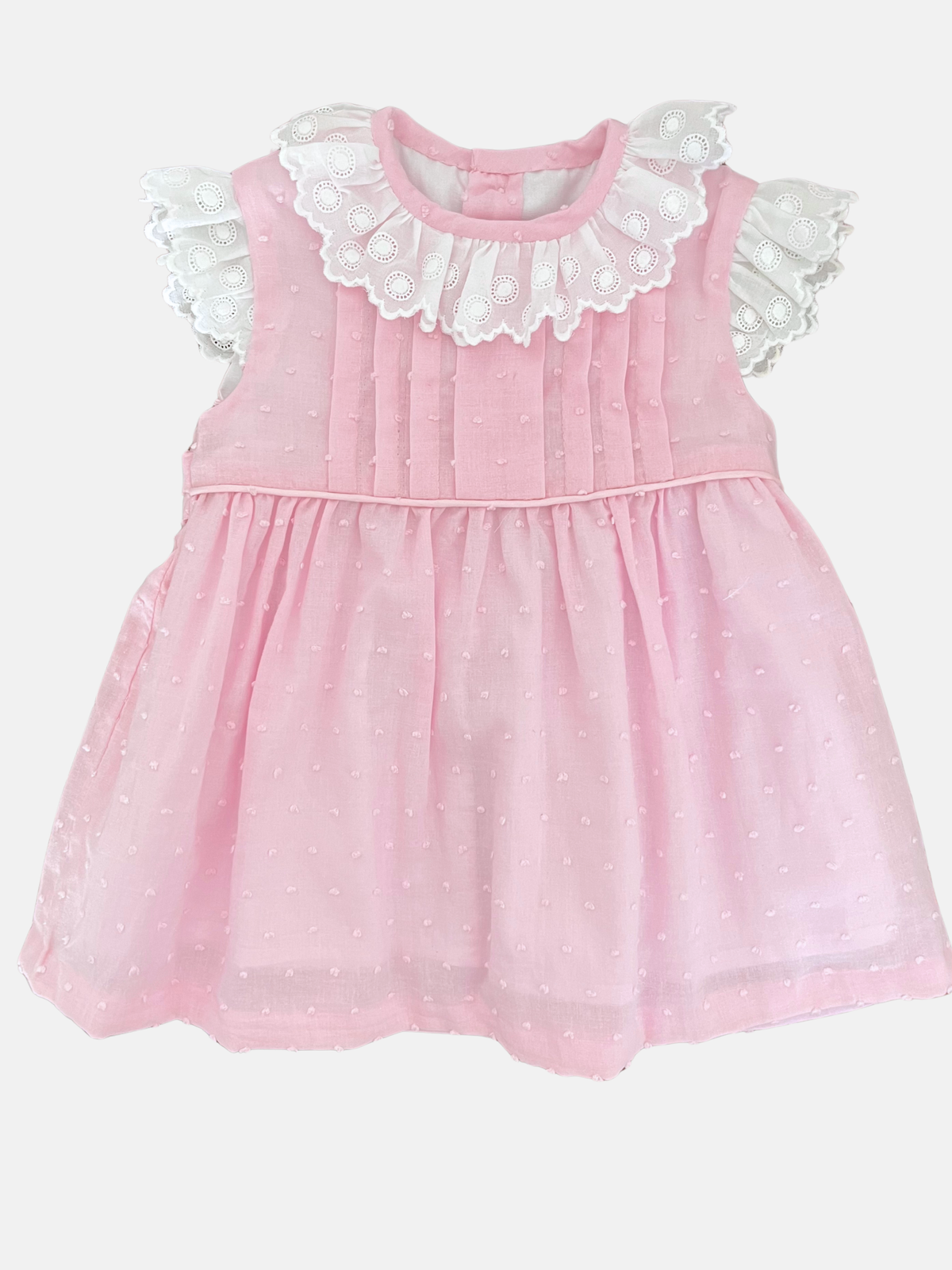 Vestido Emilia en rosado 9M