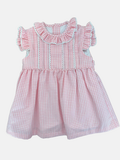 Vestido Emilia en rosado 12M