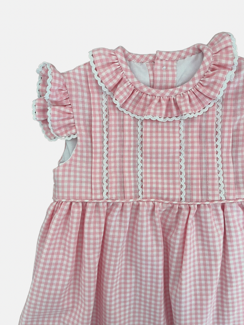 Vestido Emilia en rosado 12M