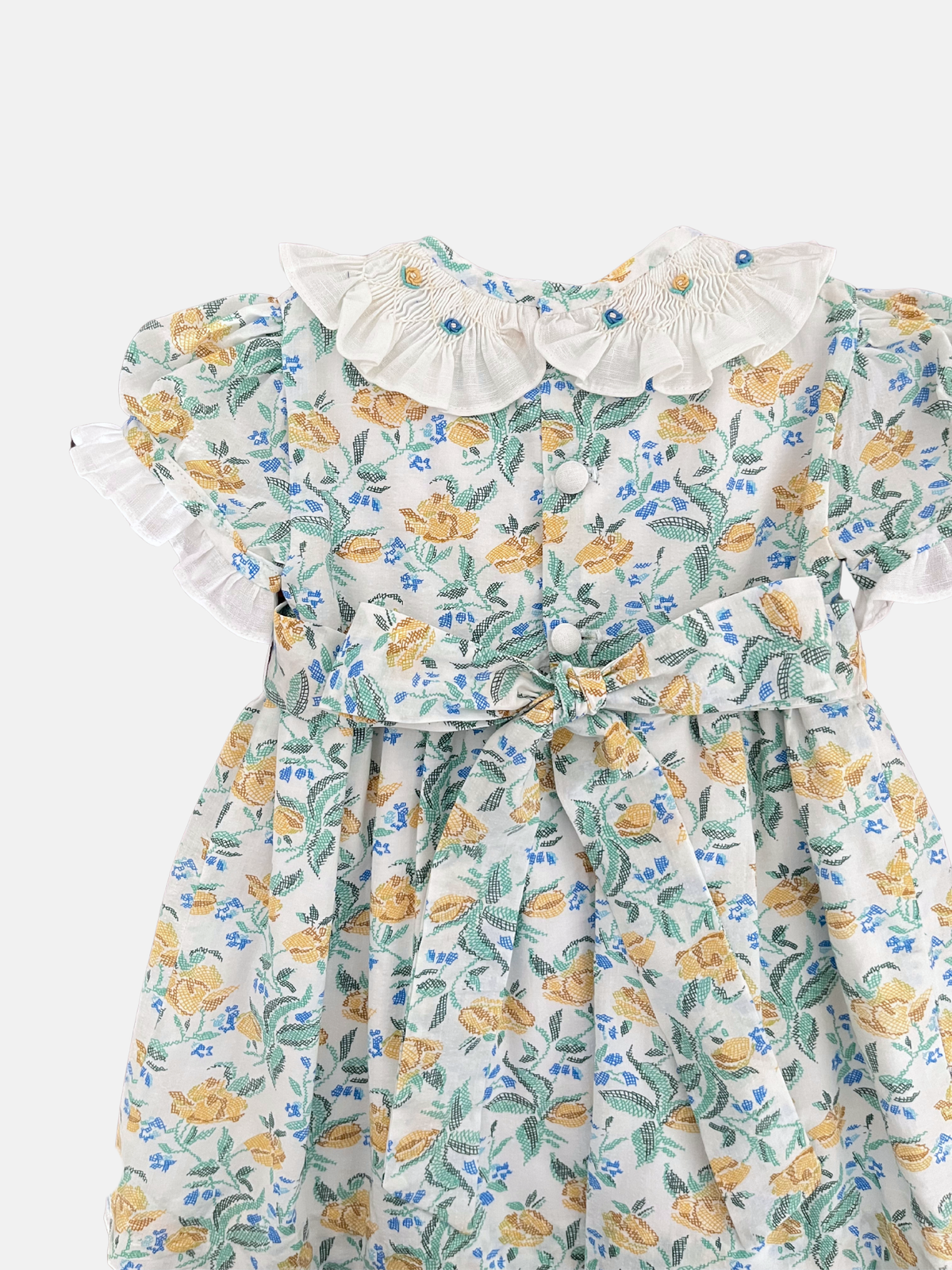 Vestido en flores amarillas 2T