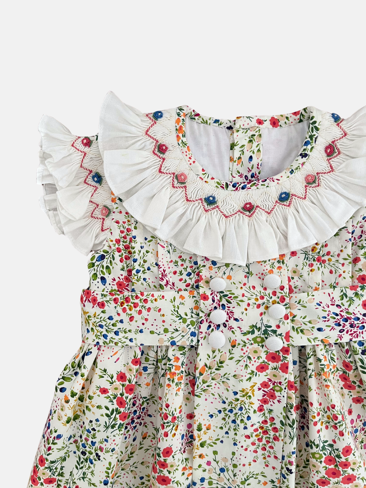 Vestido en flores 18M